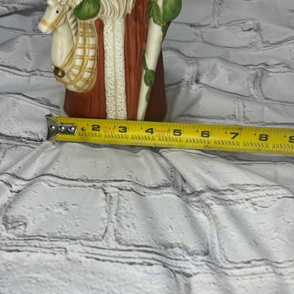 Musical Porcelain Santa Claus “O Tannenbaum” 9.25" Saint Nick, Father Christmas - Picture 8 of 9